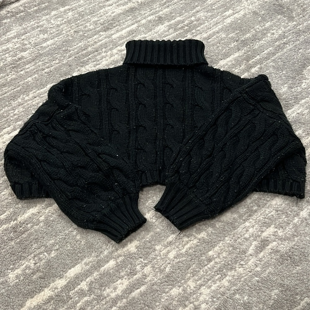 Cropped turtle neck - Picture 3 of 3